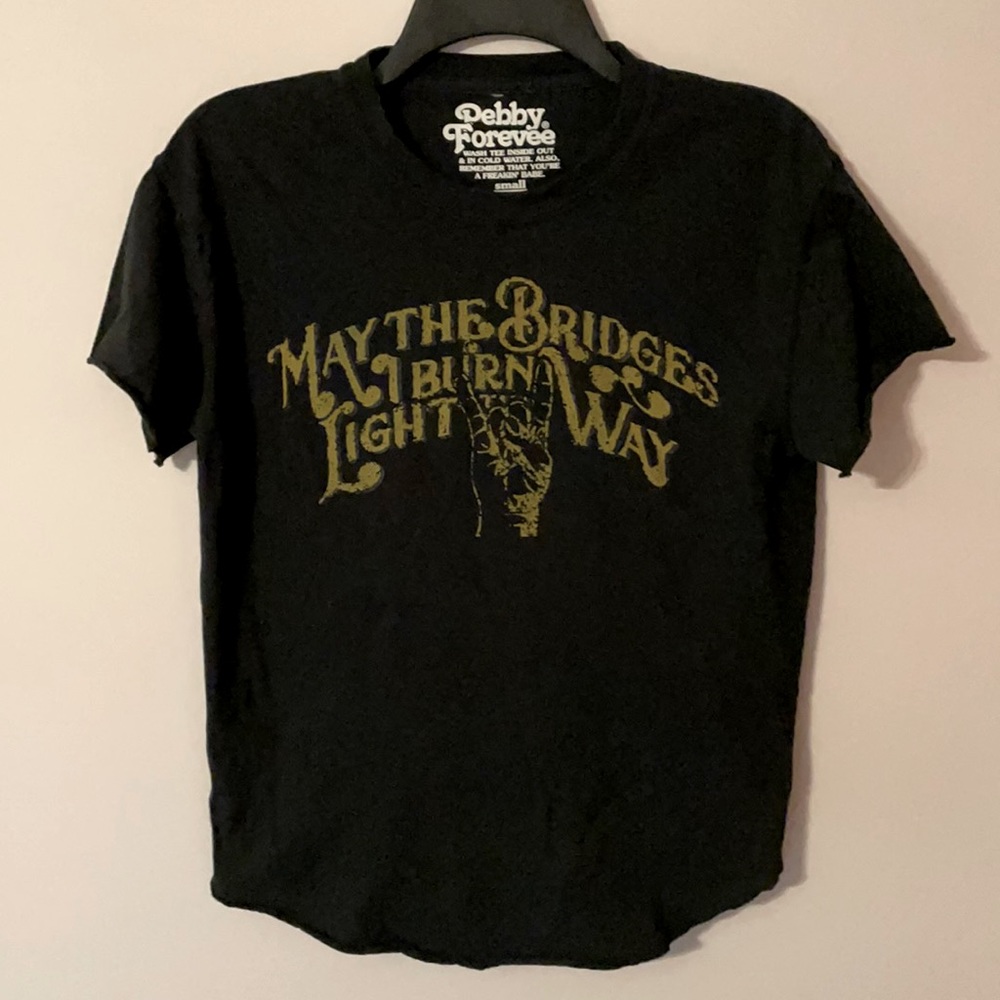 Debby Forevee Graphic Tee Black Small